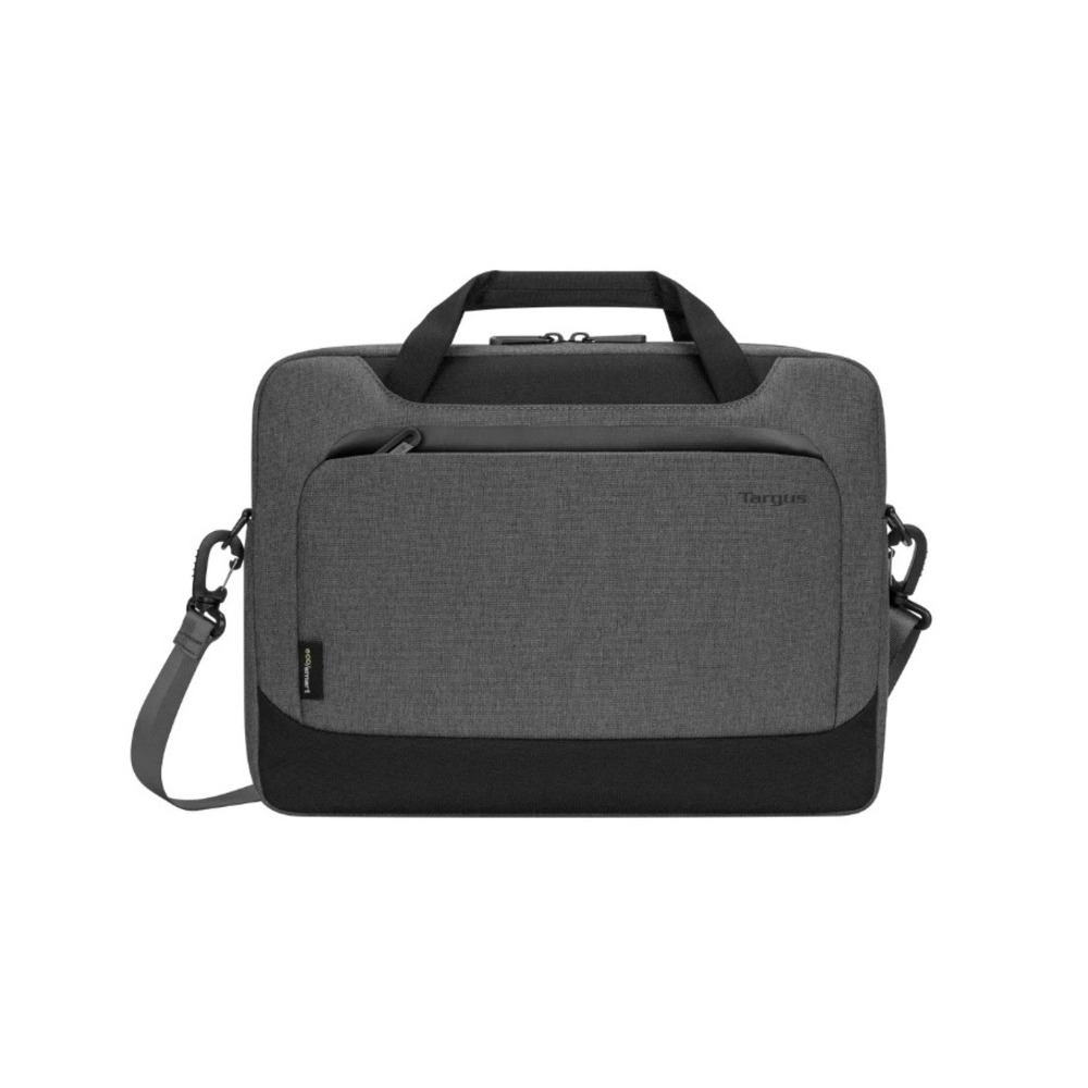 Targus 14 Cypress Slim Briefcase EcoSmart Gray Laptop Bag TBS920GL